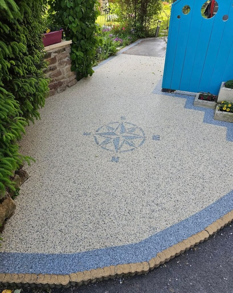Réalisation de moquette de pierre à Tours